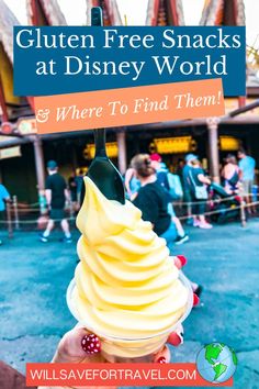 the best gluten free snacks at disney world