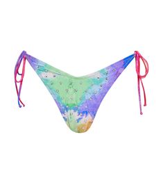 Susan embellished bikini bottoms Festival Fitted Embellished Swimwear, Luxury Tie-side Swim Bottoms, Reina Olga Swimwear, Luxury Rhinestone-embellished Swimwear For Summer, Luxury Multicolor Floral Print Swimwear, Crystal Embellishment, Together We Can, Color Names, V Shape