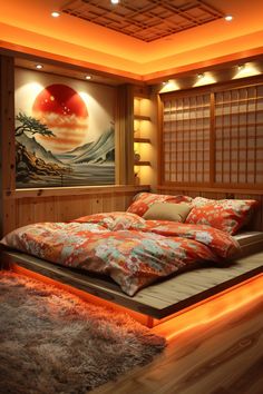 japandi bedroom, korean bedroom, bed frames, natural wood furniture, bedroom furniture, natural wood beds Sustainable Bedroom, Organic Bed, Japanese Carpentry, Japanese Style Bed, Tatami Bed, Japanese Bedroom, Japanese Joinery, Bed Frame Design, Cozy Fall Bedroom