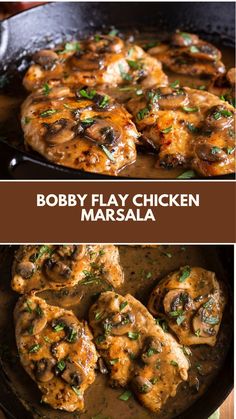 This delicious Chicken Marsala by Bobby Flay is a quick and creamy dish perfect for a cozy meal. Featuring tender chicken and a rich Marsala wine sauce with earthy mushrooms, it’s a restaurant-quality dinner you can make at home. Plus, it’s versatile enough to use ingredients you likely already have in your kitchen! Recipes Using Marsala Wine, Marsala Wine Recipes, Chicken Surprise, Shallot Butter, Chicken Mushroom Marsala, Gluten Recipes, Chicken Marsala Recipe, Bobby Flay Recipes, Marsala Chicken Recipes