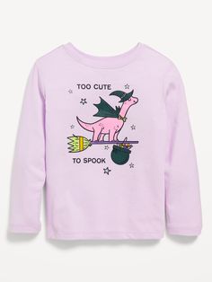 Long-Sleeve Graphic T-Shirt for Toddler Girls | Old Navy Toddler Girl Shirts, Toddler Girls Clothes, Toddler Girl Clothing, Girl Shirts, Cute Clothing, Girl Clothing, Toddler Girl Outfits