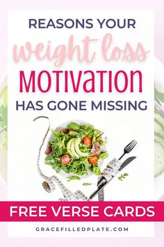 You used to be so motivated. You got up, you did your workout, you followed your diet, and you wanted to eat healthy. But, somewhere along the line, in the midst of your ups and downs, your motivate got zapped. You stopped dieting and found yourself overeating, even when you truly desired to lose weight. What happened? Chances are that you made one of these 3 mistakes. Learn how you can stop dieting and find the oomph to get going again! #christianweightloss #weightlossmotivation