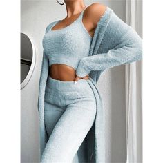 3 Piece Suit Women, Lounge Wear Sets, Pant Suits For Women, Gilet Long, Short Vest, Pantsuits For Women, Estilo Chic, Three Piece Suit, 3 Piece Suits