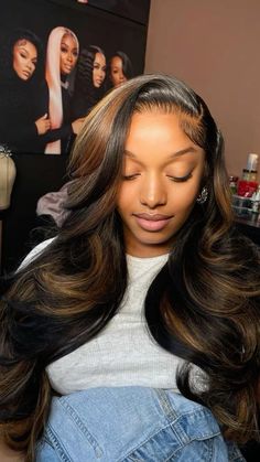 Sewin Weave, Frontal Wig Install, Wig Install, Hair Instagram, Hair Laid, Front Lace Wigs Human Hair, Wigs Human Hair, Baddie Hairstyles, Frontal Wig