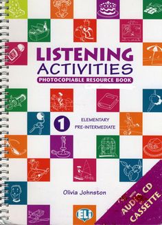 the cover of listening activities book