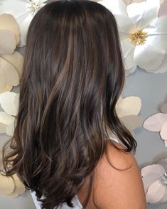 Pittsburgh Hair Dresser on Instagram: “✨Not all balayage colors have to be shades of blonde!✨ #brookerockwellhairdesign #pittsburghsalon #pittsburghhair #pittsburghhairstylist…” Long Mid Hair, Dark Balayage On Black Hair, Brunette Balayage Hair Black, Highlights On Really Dark Hair, Black Hair With Dark Blonde Highlights, Hair Inspo Color For Black Hair, Dimension Dark Brown Hair, Medium Brown Hair With Subtle Highlights, Hair Till Shoulders