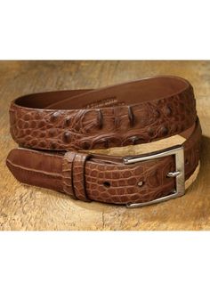 Hornback Belt in Cognac Elegant Formal Belt Buckles With Crocodile Pattern, Elegant Formal Belt Buckle With Crocodile Pattern, Western Brown Belt For Formal Occasion, Western Style Brown Belt For Formal Occasions, Classic Crocodile Pattern Belts For Business, Classic Business Belt With Crocodile Pattern, Classic Crocodile Pattern Business Belts, Brown Western Style Formal Belts And Suspenders, Classic Formal Belt With Tang Buckle