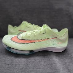 Unisex Mens Size 4.5/ Women's Size 6 New, Never Worn, No Spikes Or Bag Push For Your Personal Best In The Nike Air Zoom Victory. Its Design Is Built With The Support And Stability You Need For A Run From 800 To 5,000 Meters. Shown: Barely Volt Style: Cd4385-700 Nike Dynamic Yellow Running Shoes, Nike Yellow Running Shoes, Dynamic Yellow Nike Running Shoes, Green Low-top Running Shoes With Vented Sides, Green Running Shoes For Training, Nike Green Sneakers For Marathon, Nike Yellow Breathable Running Shoes, Nike Yellow Running Shoes For Marathon, Green Running Shoes With Vented Sides