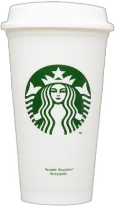 a starbucks cup with the logo on it