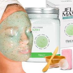 PRICES MAY VARY. POWDER FORM: Our Skin care face mask is packed in the form of powder which takes its form of Jelly upon addition of purified water. The Jar of Peel off mask can serve upto 30 to 35 times depending on facial area and nature of use. SHAPE LESS: The best thing about this product is that it can be applied to any face structure because of being shape less. Also, this skin care mask can be used as an after care with the conjunction of LED Mask (light Therapy). Travel size pack: Rubber Rubber Face Mask, Face Mask Peel Off, Rubber Mask, Mask For Face, Korean Facial, Face Structure, Jelly Mask, Mask Powder, Water Modeling