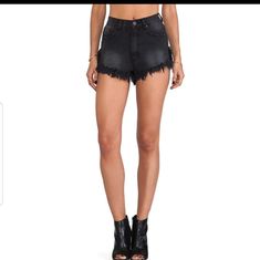 Unif Shorts. Black. Distressed Edgy High Waist Stretch Shorts, Edgy High-waist Stretch Shorts, High Rise Bottoms With Built-in Shorts For Night Out, Edgy Summer Bottoms With Frayed Hem, Fitted Cutoff Shorts For Night Out, Edgy Bottoms For Summer Night Out, Edgy Summer Bottoms For Night Out, Edgy Stretch Shorts, Edgy Bottoms For Night Out In Summer