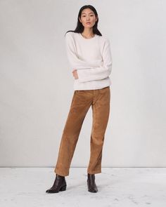 Buy Leyton Corduroy Pant for USD 278.00 | rag & bone Corduroy Pant, Athletic Fits, Medium Brown, Corduroy Pants, Winter Dresses, Rag & Bone, Chestnut, Bottoms Pants, Denim Dress