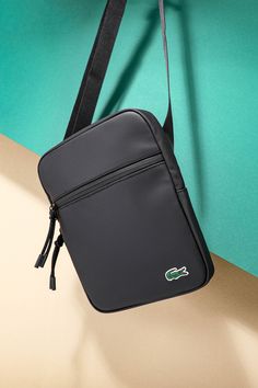 Lacoste Bag For Men, Small Bag Outfit, Cross Bags For Women, Baggy Jacket, Men Crossbody Bag, Crossbody Bag Men