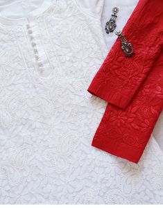 Description Material : Georgette Wash Care : Hand Washable Sleeves : 3/4 Sleeves Pant : Red Package Contains : Kurti, pant and Inner Traditional Festive Set With 3/4 Sleeves, Festive Kurta With 3/4 Sleeve For Eid, Festive 3/4 Sleeve Kurta For Eid, Eid Kurta With Floral Embroidery And 3/4 Sleeve, White Chikankari Embroidered Kurta For Puja, Red Churidar With Floral Embroidery For Festive Occasion, Red Floral Embroidered Churidar For Festive Occasions, Festive Red Churidar With Floral Embroidery, Navratri Puja Churidar With Chikankari Embroidery