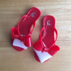 Sandles Cute Red Sandals For Summer, Trendy Red Adjustable Sandals, Red Adjustable Trendy Sandals, Trendy Adjustable Red Sandals, Playful Red Open Toe Sandals, Fun Red Open Toe Sandals, Cute Red Sandals For The Beach, Cute Red Beach Sandals, Sandals Flip Flops