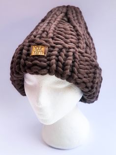 Excited to share the latest addition to my #etsy shop: Women's wool knit hat, Super chunky hat. Extra warm 100% merino wool. Helsinki hat, winter hat, Beanie Hat, Bulky Knit Brown Chunky Knit Hat For Winter, Winter Merino Wool Knit Beanie, Brown Chunky Knit Cozy Beanie, Cozy Brown Chunky Knit Beanie, Hand Knitted Merino Wool Hats For Cold Weather, Merino Wool Knit Beanie, Brown Knitted Wool Beanie, Brown Chunky Knit Beanie For Cold Weather, Brown Wool Knitted Beanie