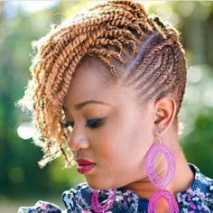 Cornrow Designs, Braided Mohawk Hairstyles, Side Cornrows, Natural Updo, Flat Twists, Flat Twist Hairstyles, Natural Twist, Braids Cornrows, Flat Twist Updo