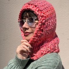 Chunky knit balaclava in coral color. Made from high quality wool fabric. Super cute, warm and soft. Perfect for cold winter days.  Gender-free.  Zero waste: - Recyclable, reusable packaging - Sustainable materials   Care: - Hand wash - Cold water - Do not bleach - Do not iron - Do not use drying machine - Do not hang out, let it dry by laying. Pink Full Face Balaclava For Winter, Cozy Hand Knitted Balaclava For Outdoor, Cozy Hand Knitted One-size Balaclava, Handmade Balaclava For Winter Cold Weather, Handmade Balaclava For Cold Weather Winter, Handmade Winter Balaclava For Cold Weather, Handmade Balaclava For Winter, Handmade One Size Balaclava For Outdoor Use, Handmade One-size Balaclava For Outdoor