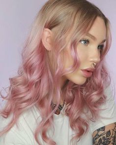 Fox Hair Color, Pink Blonde Hair, Fox Hair, Arctic Fox Hair Color, High Maintenance, Arctic Fox, Perfect Pink