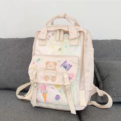 Fashion Clear Transparent Women Backpack · Shop Zola · Online Store Powered by Storenvy Tas Aesthetic, Fluffy Shoulder Bag, Pastel Backpack, Cute School Bags, Harajuku Aesthetic, Kawaii Bags, Backpack Cute, Cute Backpack, Stationary School