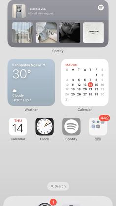 an iphone screen showing the time and calendars for different places in the phone's display