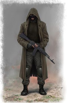 How ill be dressed. Apocalypse Character, Metro 2033, Post Apocalyptic Art, Apocalypse Art, World Of Darkness, Post Apocalypse, Mad Max, Military Art