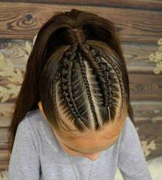 Ladies Hair Style Cutting | Preschool Hairstyles | Different Types Of Haircut For Ladies 20190108 Pop Outfits, Braided Hairstyle, Pinterest Hair, Inspo Board, Kids Braided Hairstyles, Hair Designs, Hairstyle Ideas, Braid Styles, Kids Hairstyles