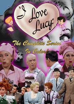 i love lucy the complete series in color by various people and characters, including an older man