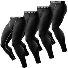 PRICES MAY VARY. Our Advantage: These compression pants use simple design with less seams, while works best without chafing issue. High Performance Fabric: these compression tights are made of ultra-lightweight and quick dry fabric, 85% Polyester, 15% Spandex, wick sweat away from the skin soon, keep athletes dry, works great for heat retention in cold days. High Compression : TELALEO running leggings have strong elasticity, provide the best compression support for our hip, thigh and calf muscle Mens Workout Tank Tops, Mens Compression Pants, Mens Compression, Sport Tights, Compression Tights, Calf Muscles, Compression Pants, Workout Running, Running Leggings