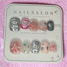 Bundle 3 For 25% Off These Are Handmade Press On Nails Size Large .Please See Photo For Measurements Press On Nails Size, Nails Size, Handmade Makeup, Short Press On Nails, Pastel Nails, Nail Sizes, See Photo, Press On Nails, Womens Makeup