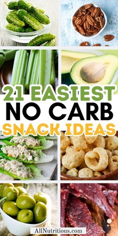 the best no carb snack ideas