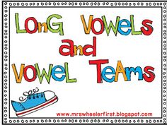 the words long voels and vocal teams written in colorful letters