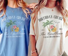 Set sail in style with our Customized Birthday Cruise Shirt! Celebrate the big 5-0 with flair in our 50th Birthday Tshirt, personalized just for you. Coordinate with your crew with our Personalized Group Cruise Shirts, each boasting a unique touch. Don't forget to customize with your chosen Cruise Location for an extra special touch. Let the festivities begin with our Cruise Party Shirts, the perfect attire for your nautical celebration! ---------------------------------------------------------- Cruise Birthday Shirts, 50th Birthday Cruise Shirts, Cruise Birthday Ideas, 30th Birthday Cruise, 50th Birthday Cruise, Birthday Cruise Shirt, Cruise Tshirt, 50th Birthday Tshirts, Group Cruise Shirts