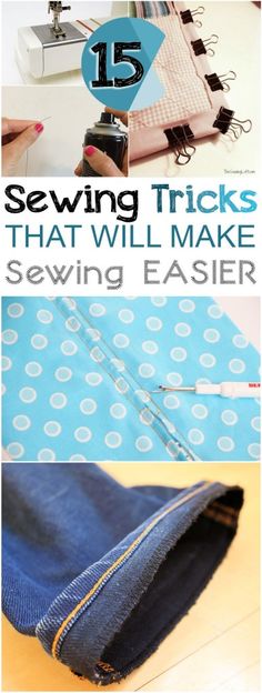 sewing tricks that will make sewing easier