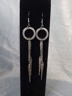 Battle ready earrings perfect for the Shieldmaiden or Valkyrie in you. If you want a larger quantity please just send me a message 🙂 Etched Metal Dangle Earrings, Etched Metal Drop Earrings, Metal Dangle Jewelry With Etched Details, Etched Metal Dangle Jewelry, Viking Earrings, Solstice Wedding, Warrior Necklace, Vbs 2023, Celtic Viking