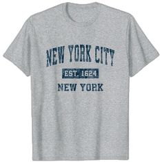 Hamptons New York, New York Shirt, Sport Logos, Albany New York, Syracuse New York, New York Vintage, Vintage Text, Navy Blue Print, Rochester New York