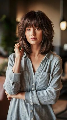 Top 57 Fall 2024 Hair Trends: Sleek Styles, Bold Cuts, and Elegant Braids for Women Elegant Braids, Braids For Women, Low Ponytails, Medium Shaggy Hairstyles, 2024 Hair Trends, Halo Braids, Medium Shag Haircuts, Buzz Cuts, Best Haircuts