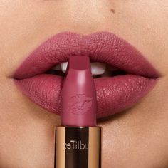 Charlotte Tilbury Hot Lips, Plum Lipstick, Lips Shades, Lipstick Collection, Hot Lips, Pink Lipstick, Lipstick Shades, Makati, Soft Summer