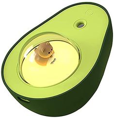 PRICES MAY VARY. 🥑 Two in One Avocado Humidifier --- The lovely avocado humidifier can be used as a personal humidifier, moisturizer, air purifier, diffuser for soothing aromatherapy lamp design makes your humidifier stylish and different from others. It is also a night light, provide a comfortable sleeping environment for you 🥑 Unique Humidification Function --- The water tank capacity approximately 210ml. It can prevent the skin from drying and tearing in the dry season without noise. It wil Desktop Bedroom, Water Diffuser, Small Humidifier, Mini Humidifier, Portable Humidifier, Bedroom Night Light, Mist Humidifier, Cat Ball, Cool Mist Humidifier