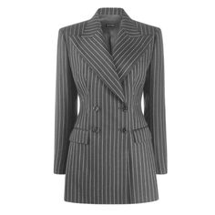 A captivating double-breasted blazer mini dress in Shadow Grey pinstripe. With a slim fit silhouette that accentuates your figure, she effortlessly blends elegance with contemporary flair. Whether it’s for the office or a glamorous night out, her refined design ensures effortless styling for any occasion. Embrace confidence and sophistication with this go-to ensemble for making a statement. Cotton Hand Wash Cold; Do Not Bleach; Do Not Tumble Dry; Iron Low; Dry Clean  high-grade polyester Womens Blazer Dress, Mini Blazer Dress, Mini Blazer, Double Breasted Dress, Blazer Mini Dress, Statement Outfit, Grey Design, Womens Blazer, Fashion Outfits Casual