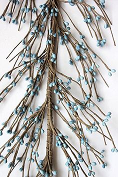 PRICES MAY VARY. Garland with realistic country blue colored berries Garland is 54 - 60 inches long Use the garland for year round and Thanksgiving decorating Use to decorate doorways, tables, mantels, staircases, windows, shelves, cabinets and more Hand wrapped garland has a wire core center and bends for a variety of decorating possibilities Item #：AR1956C-7

 Brand: Evron International

 Color：Country Blue

 Item Description:
 Garland with realistic country blue colored berries
 Garland is 54 Garland Made With Chicken Wire, Grandin Road Home Sweet Home Garland, Blue Fireplace Garland, Rice Berry, Primitive Garland, Grapevine Garland, Pip Berry Garland, Navy Blue Decor, Thanksgiving Decorating