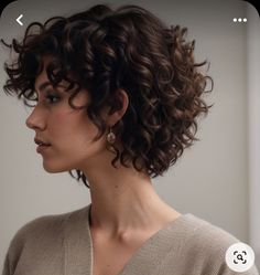 Short Wavy Messy Hair, Short Curly Hair Feminine, Round Short Curly Hair, Short Curly Haircuts For Women Over 40, Fine Curly Bob, Long Curly Pixie Cut, Super Short Curly Haircuts, Long Curly Pixie Haircut