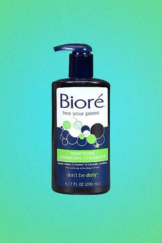 "Bioré Deep Pore Charcoal Cleanser is one of the best on the market for its effectiveness, price, and aesthetics. I create many products, including skin care, and this is a staple in my shower." — Scott-Vincent Borba. Drugstore Beauty Products, Charcoal Cleanser, Pore Cleansing, Face Acne, Beauty Products Drugstore, Skin Cleanser Products, Holy Grail, Simple Skincare, All Things Beauty