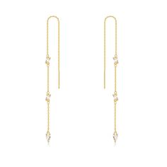 PRICES MAY VARY. Fade-Resistant Threader Earring : Our threader earrings are designed to last, with high-quality materials that resist fading and wear. Specification：5.1in length*0.1in width featuring real gold plating that is free from harmful chemicals link earring Versatile Style: Whether you're dressing up for a special occasion or just looking to add a touch of elegance to your everyday look, these threader earrings are the perfect choice. Perfect Choice: Classic design suitable for women o Hoco Gold Jewelry, Gold Dangly Earrings, Hoco Earrings, Formal Jewelry Gold, Threading Earrings, Tiktok Clothes, Good Earrings, Earrings Gold Long, Homecoming Jewelry