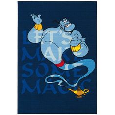 an image of a cartoon character on a blue background