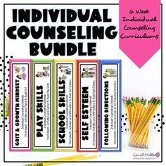 four books with pencils in front of them and the title individual consulting bundle on top