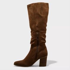 Women's Junie Tall Boots - Universal Thread™ Taupe 7 : Target Wide Calf Suede Knee-high Boots Pointed Toe, Wide Calf Suede Mid-calf Boots With Pointed Toe, Fall High Shaft Suede Heeled Boots, Fall Suede Heeled Boots With High Shaft, Fall Suede High Shaft Heeled Boots, Suede Heeled Boots With Pointed Toe, Suede Knee-high Boots With Stacked Heel And Pointed Toe, Fall Mid-calf Boots With High Shaft, Fall Season Mid-calf Boots With High Shaft