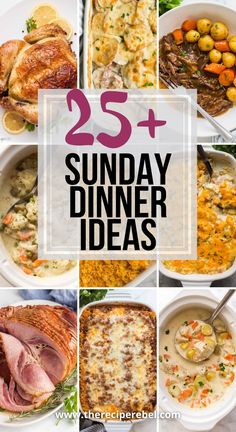 the 25 best sunday dinner ideas