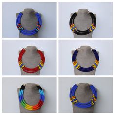 African beaded necklaces, Red necklace, Layered necklaces, African women jewelry, Christmas gift for her, Moms gift, Statement necklace An elegant necklace that can match any outfit. Handmade by the Maasai women in Kenya using fine beads. Available in different colors, please select your color in the options shown 3-5 days delivery via DHL Express.  Pay shipping fee for the first item only and additional items ship for free. To view more items in our shop, kindly click here:  nkoroicrafts.etsy.c Red Bib Necklace With Colorful Beads For Gift, Gift Colorful Beads Bib Necklace, Gift Bib Necklaces With Colorful Round Beads, Gift Bib Necklace With Colorful Round Beads, Gift Bib Necklace With Large Beads, Necklaces Red, African Beads Necklace, Necklaces Beaded, Baby Necklace