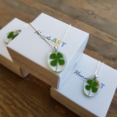 Pendant made of real four leaf clover is one of my most popular handicrafts. it also can be a good gift for St. Patrick's Day I made a video so that you can see this pendant from different angles.  Traditionally, four-leaf clovers bring good luck to find them. It is believed that each leaf represents something: the first for faith, the second for hope, the third for love, and the fourth for luck. Due to the fact that all clovers are real, they may differ slightly from each other Pressed Clover, St Patricks Day Gift, Four Leaf Clover Necklace, Clover Pendant, 4 Leaf Clover, 4 Leaves, Clover Necklace, Four Leaves, Four Leaf